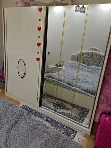 балконный шкаф: İkinəfərlik çarpayı, Dolab, Termo, 2 tumba, Azərbaycan, Yeni — 2