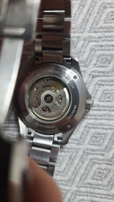 saatdar: Qol saatı, Hamilton, rəng - Qara — 6