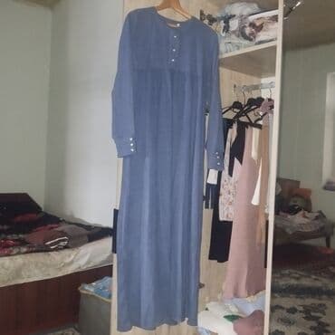 Toy paltarları və aksesuarları: Mavi rəngdə uzun don təzədir istifadə olunmuyub öz qiymətine verirəm — 3