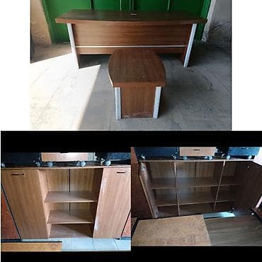 Ofis dolabları: 350 Azn mudur masasi ve dolabi sailir .Problemj yoxdur Yazsi — 1