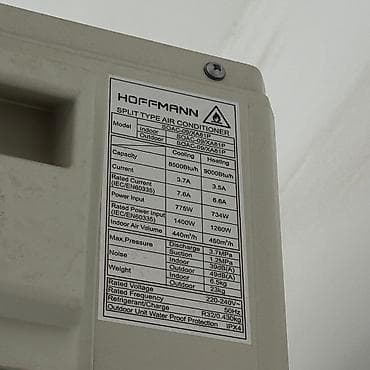 Audio: Hoffmann split tipli kondisioner — model SOAC-09/XA81P - Tip: Divar — 4