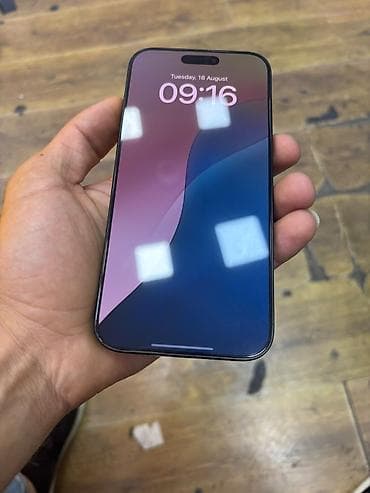 2.el macbook: IPhone 16 Pro Max, 256 GB, Qara, Simsiz şarj — 5