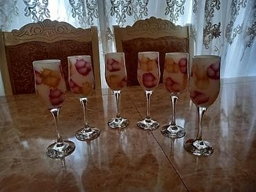 Бокалы, Стекло, Набор из 6 шт., 200 мл — 1