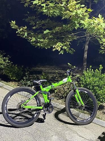 26 lıq qatlanan velosiped. Tormozu nizamlanmalıdır. Ünvan müşfiqabad