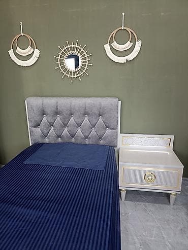 komputer masaları: Oğlan və qız üçün, Yeni, Təknəfərlik çarpayı, Yazı masası — 3