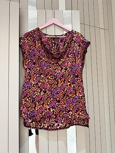 salvar qadin: Qadın dəsti – bluz və şalvar - Parça: yüngül, axıcı və parlaq — 1