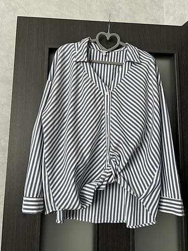 Şəxsi əşyalar: Brend: TWIST Model: Zolaqlı oversize qadın köynəyi Ölçü: EUR 40 (UK — 5