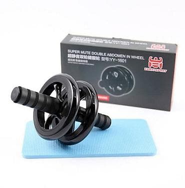 İki təkərli qarın məşqi təkəri (ab wheel) – səssiz işləyən model