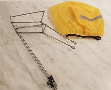velosiped teker: Kuryerlər üçün velosiped baqajı xususi düzeldilib yüngül ve möhkem - — 4