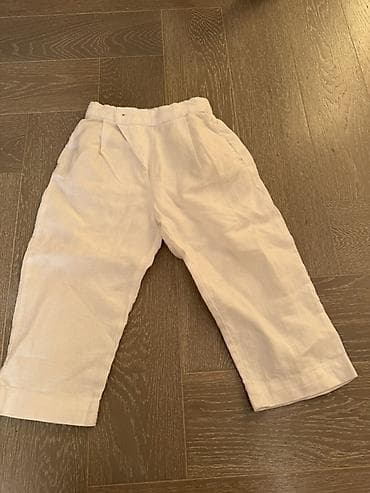 ag cins: Zara uşaq şalvarı - Brend: ZARA - Yaş qrupu: 3 yaş (etiketdə — 1