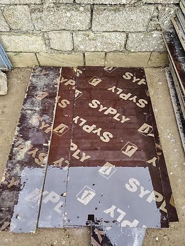 Məhsul: Beton tökmə üçün SYPly markalı faner lövhələr və qəlib