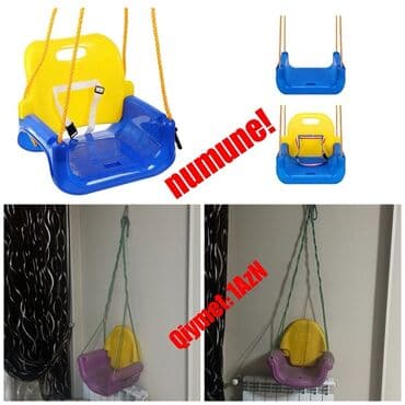 uşaq yelənçəyi: İşlənmiş, Oturacaq-yelləncək, Zontiksiz — 1