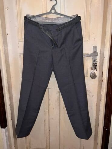 Klassik Şalvar, rəng - Boz lalafo.az -da Klassik Şalvar, rəng - Boz