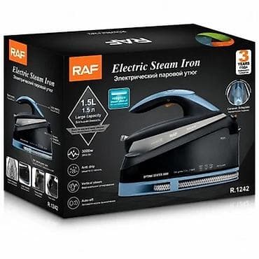 derzi utusu: RAF R.1242 Electric Steam Iron – Optima Center 3000 buxarlı ütü — 3