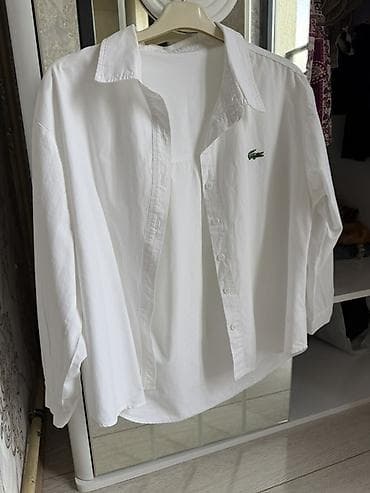 Köynək, Lacoste, M, rəng - Ağ
