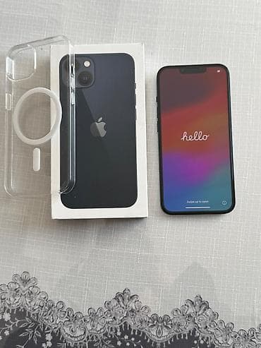 iphon xr: IPhone 13, 256 GB, Midnight, Face ID — 1