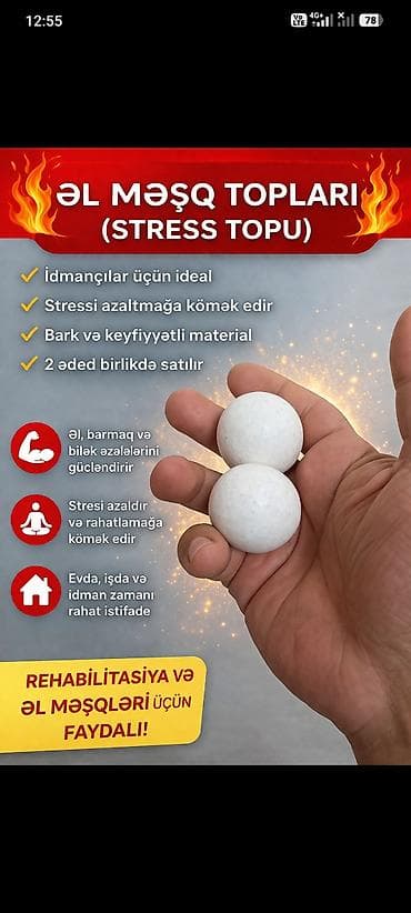 Məhsul: Ağ plastik toplar (2 ədəd) Təsvir: - Rəng: ağ - Forma: tam