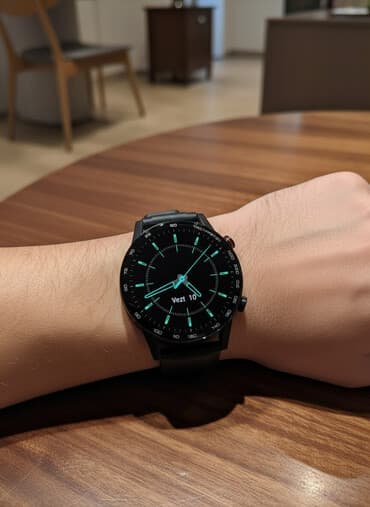 honor x6c: İşlənmiş, Smart saat, Honor, Sensor ekran, rəng - Qara — 1