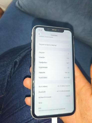 8 plus iphone: IPhone 11, 128 GB, Ağ, Face ID — 9