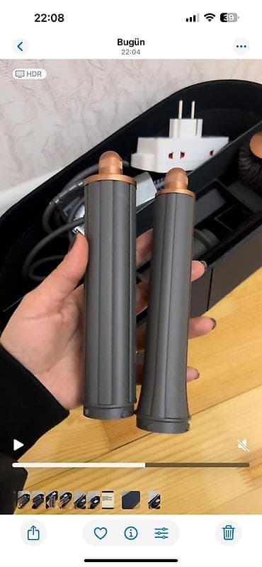 Dyson Airwrap saç formalaşdırma seti Xüsusiyyətlər: - Güclü əsas