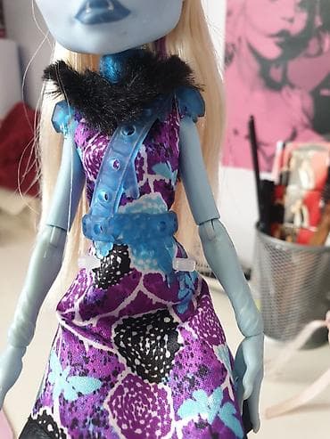 ❄️💙 Monster High – Эбби Боминейбл Настоящая ледяная модница с холодным — 3