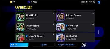 EFootball hesabı – güclü komanda və ulduz kolleksiyası - Komanda — 6