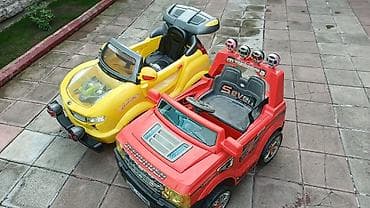 ev masin: Uşaq elektrik avtomobilləri – 2 model birlikdə - Model 1: Qırmızı — 7