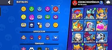 Brawl Stars hesabı – yüksək səviyyəli profil - Kupa yolu: 70,093 - — 8