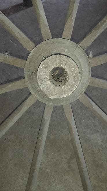 kia optima stop: Taxta araba təkəri - Material: sərt ağac (taxta gövdə, şüalar və — 2