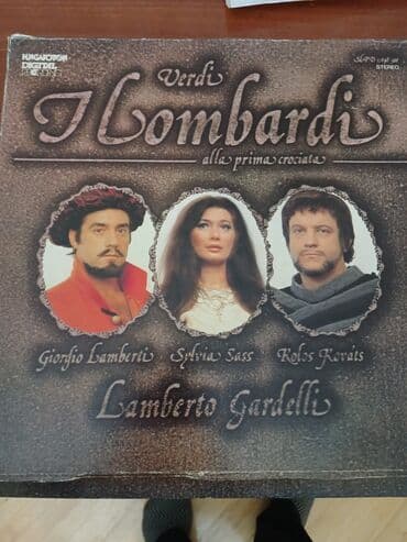 виниловые пластинки баку: Verdi Lamberto Kardelli 3val — 1