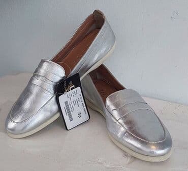 loro piana ayaqqabi qiymeti: Ölçü: 39.5, rəng - Gümüşü, Yeni — 3