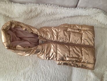 детские вещи из плюшевой пряжи: Uşaq üçün iki ədəd qalın qış üst geyimi dəsti. 1) H&M brendi, ağ — 3