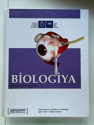 Məhsul: “Biologiya – İnsan biologiyası” kitabı Təsvir: - TQDK (Tələbə — 1