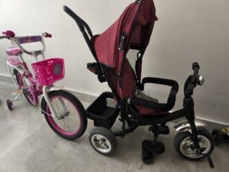 velosiped uşaq üçün: Ikiside satılır .birlikdə 95 AZN .Univan Hövsan MIDA1 — 1