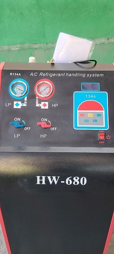 Avtomobil kondisioner sistemi üçün servis aparatı (AC xidmət — 6