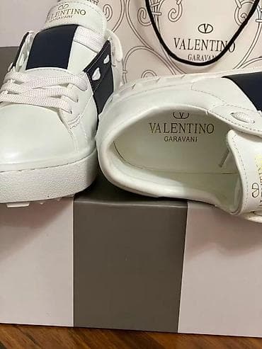 valentino: Valentino Garavani kişi krossovkası Bütün ölçülər var, kənarı Qara — 2