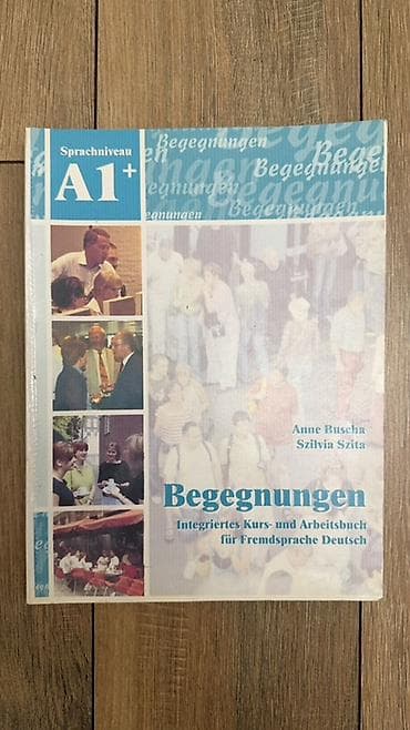 velosiped alman: Alman dili dərsliyi – “Begegnungen A1” — 1