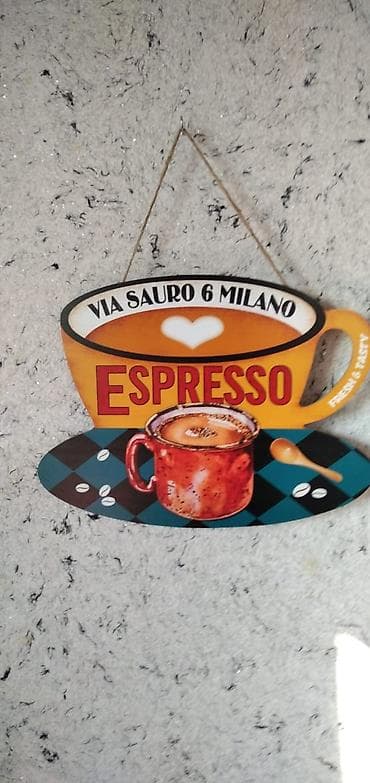 son zeng dekoru: Məhsul: Divar bəzəyi – “Coffee/Espresso” temalı asma lövhələr - — 2