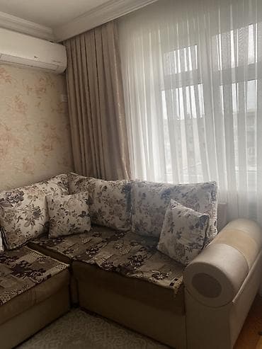 Qonaq otağı dəstləri: Künc divan dəsti - Künc forması: L-şəkilli, sağ bucaq açılır kravat — 2