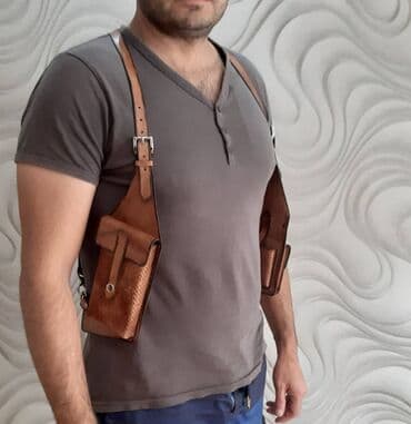 детская кобура на пояс: Əl işi Dəri çiyin telefon kaburası, Qobur çantası, Kommunal jilet — 7