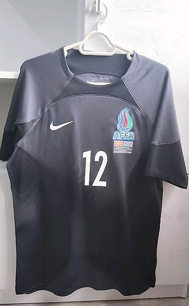 Futbolka, Nike, L, rəng - Qara