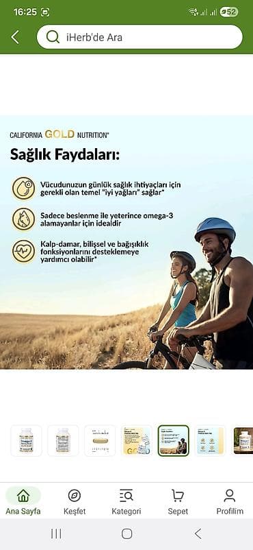 parik satilir: Məhsul: California Gold Nutrition Omega-3 Premium Fish Oil Forması — 5
