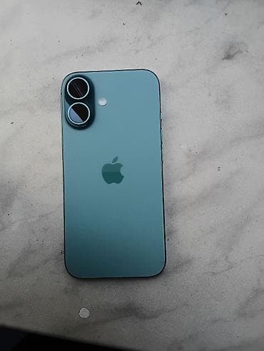 iphone 11 2el: IPhone 16, 256 GB, Yaşıl, Face ID — 1