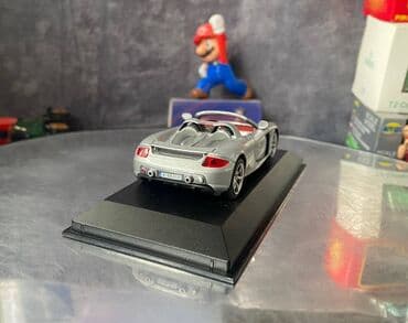 metbex tavan modelleri: Коллекционная модель Porsche Carrera GT Cabriolet type 980 silver — 14