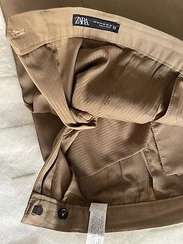 dini geyim: ZARA kişi şalvarı - Model: Klassik düz kəsim, iş və gündəlik — 3