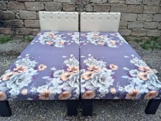 Şlanqlar: Təzə çarpayılar. 1 nəfərlik çarpayılar 60manat. 2 nəfərlik taxt — 27