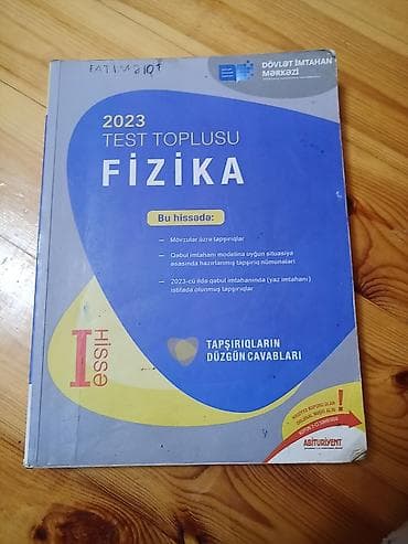 Kitab dolabları: Fizika toplu 1-ci hisse yep yenidir — 1