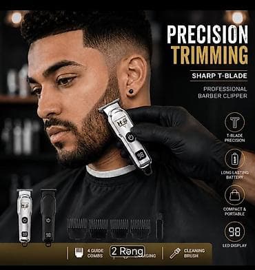 dji osmo 8: Anshang H-98 Professional Zero Gap Trimmer – kəskin T-bıçaqlı dəqiq — 3
