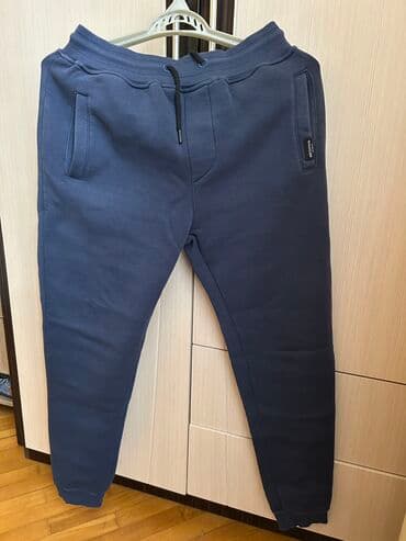 idman kişi şortları: İdman dəsti, M, rəng - Göy — 2