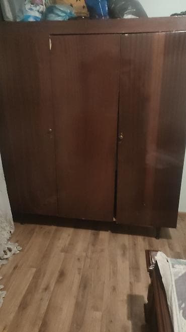 hamam refi: Mebel üçün taxta şkaf korpusu və qapılar - Material: MDF/DP (laminat — 4